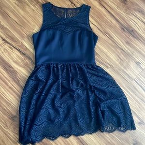 Guess Navy blue Dress size 14 Woman